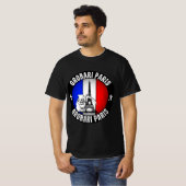 パリ・フランス墓掘り人 Tシャツ (正面フル)