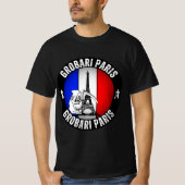 パリ・フランス墓掘り人 Tシャツ (正面)