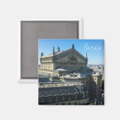 パリ・フランス建築フランスの都市景観 マグネット (正面/裏面)
