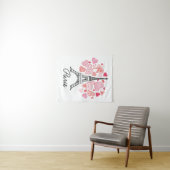 パリ、フランス愛 タペストリー (インサイチュ(横))