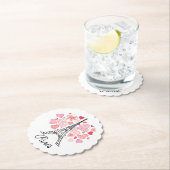 パリ、フランス愛 ペーパーコースター (インサイチュ)