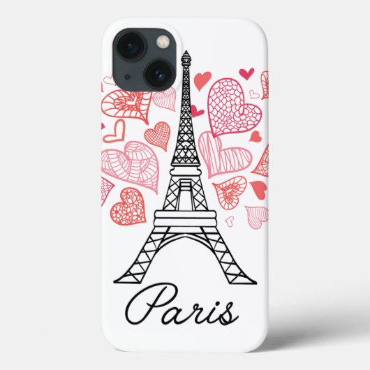 パリ、フランス愛 Case-Mate iPhoneケース (裏面)