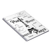 パリ・フランス贈り物と土産 ノートブック (右側)