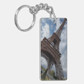パリ、フランス鍵チェーンエッフェルタワー キーホルダー (正面左)