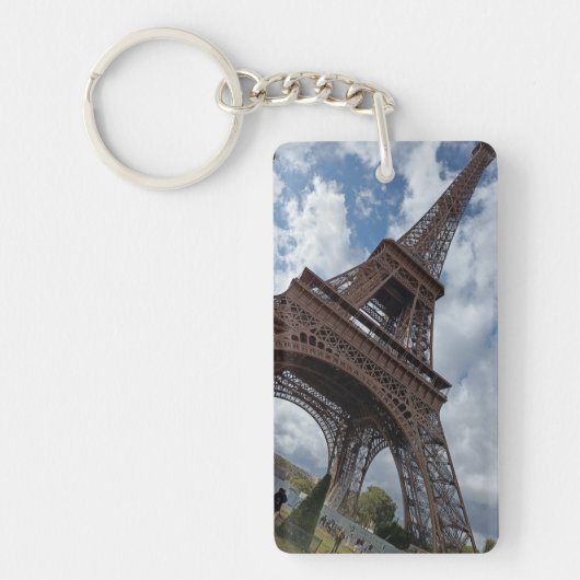 パリ、フランス鍵チェーンエッフェルタワー キーホルダー (正面)