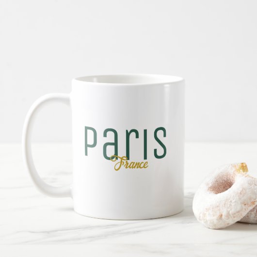 パリ フランス お土産 コーヒーマグカップ (ドーナツ)