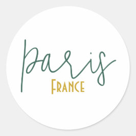 パリ フランス お土産 ステッカー