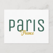 パリ フランス お土産 ポストカード (正面)