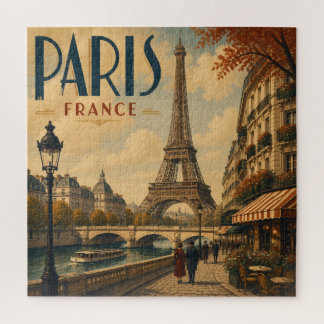 パリ フランス アンティーク ビンテージ 旅行 ジグソーパズル