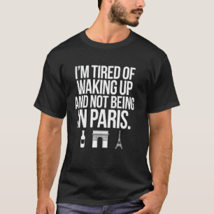 パリ フランス エッフェル塔 アルカデトリオン프 ワイン 恋 Tシャツ