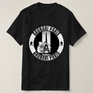 パリ フランス エッフェル塔 グローバリ Tシャツ