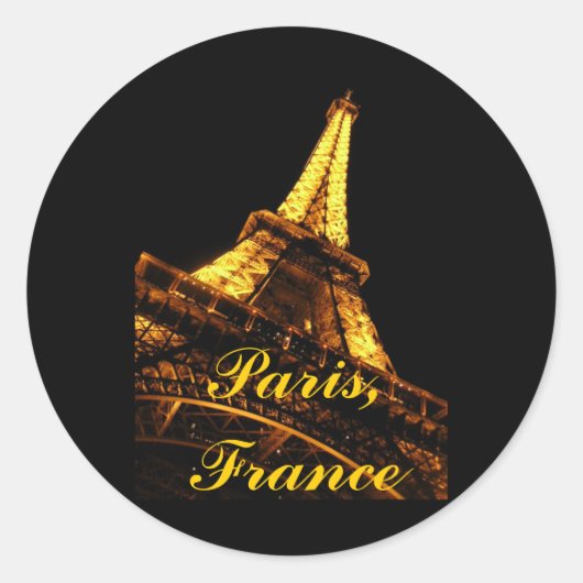 パリ フランス エッフェル塔 ステッカー (正面)