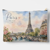 パリ フランス エッフェル塔 セーヌ川 アクセサリーポーチ (裏面)