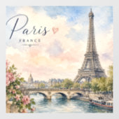 パリ フランス エッフェル塔 セーヌ川 ウィンドウサイン (シート)