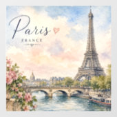 パリ フランス エッフェル塔 セーヌ川 ウィンドウサイン (シート)