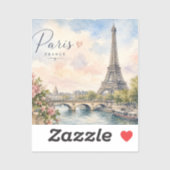パリ フランス エッフェル塔 セーヌ川 シール (シート)