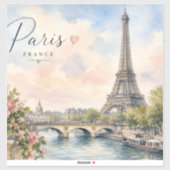パリ フランス エッフェル塔 セーヌ川 シール (シート)