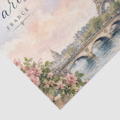 パリ フランス エッフェル塔 セーヌ川 薄葉紙 (詳細)