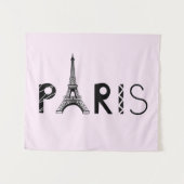 パリ、フランス|エッフェル塔 タペストリー (正面(横))