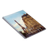 パリ。フランス.エッフェル塔 ノートブック (右側)