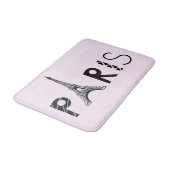 パリ、フランス|エッフェル塔 バスマット (アングル)