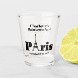 パリ フランス エッフェル塔 ブライズパーティー 記念品 ショットグラス