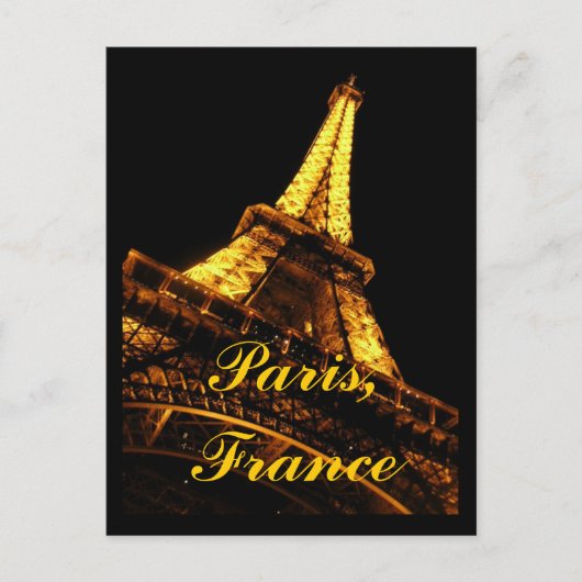 パリ フランス エッフェル塔 ポストカード (正面)