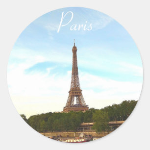 パリ。フランス.エッフェル塔 ラウンドシール