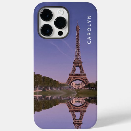 パリ フランス エッフェル塔 休暇 Case-Mate iPhon iPhoneケース (裏面)