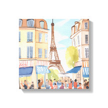 パリ フランス エッフェル塔 | 水彩画 ヨーロッパ