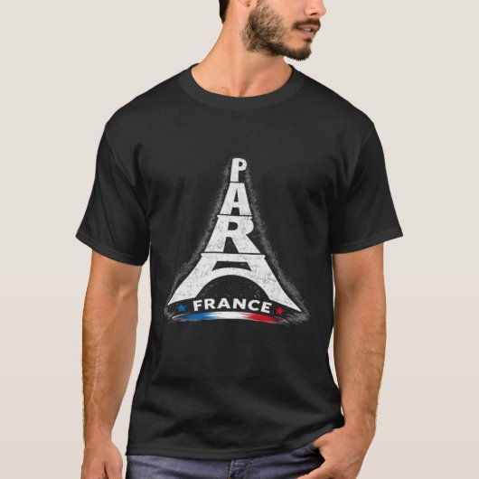 パリ フランス エッフェル塔 Tシャツ (正面)