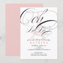 パリ フランス オー ラ ラ スウィート16 誕生日パーティー ご招待