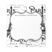 パリ・フランス・ギフト&お土産 ノートパッド (正面)