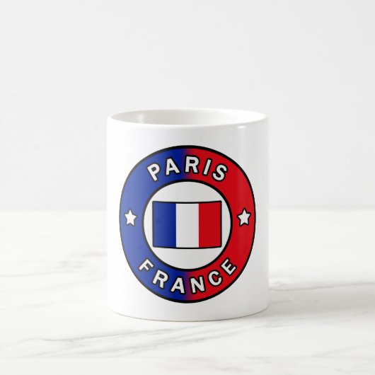 パリ フランス コーヒーマグカップ (中央)