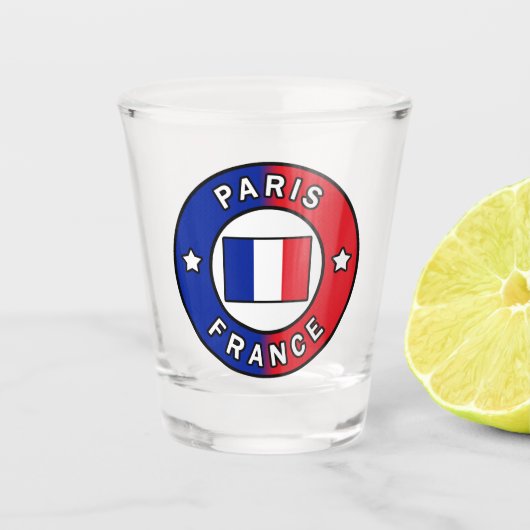 パリ フランス ショットグラス (正面)