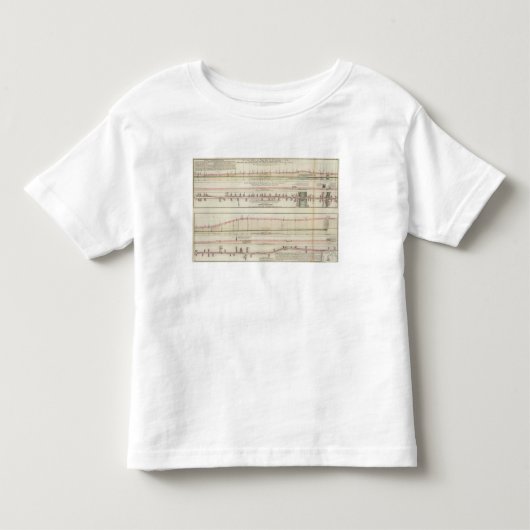 パリ、フランス トドラーTシャツ (正面)
