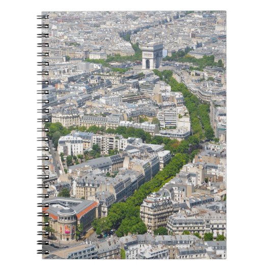 パリ、フランス ノートブック (正面)