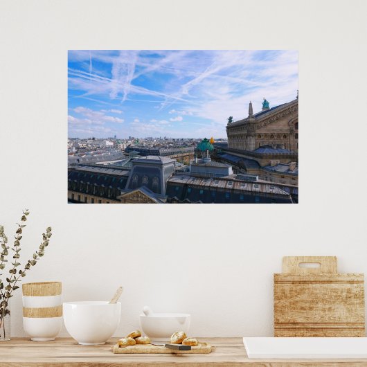 パリ。フランス.パレガルニエ ポスター (キッチン)