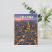 パリ フランス ビンテージ アニメ 旅行 ポストカード (スタンド正面)