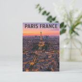 パリ フランス ビンテージ アニメ 旅行 ポストカード (スタンド正面)
