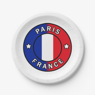 パリ フランス ペーパープレート