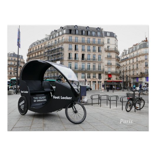 パリ。フランス. ポスター (正面)