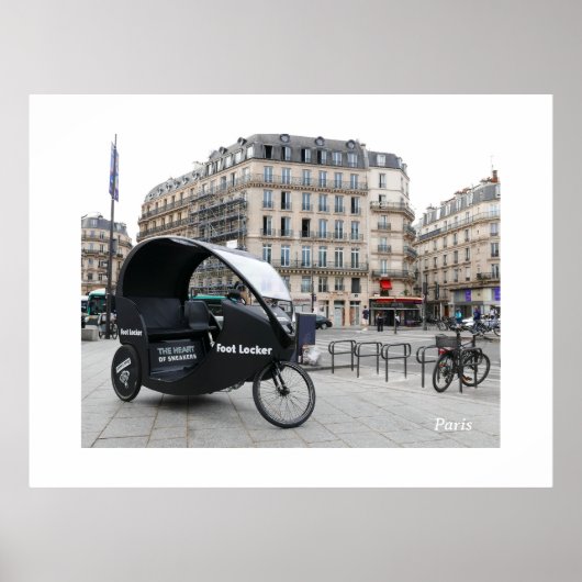 パリ。フランス. ポスター (正面)