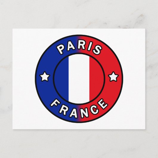 パリ フランス ポストカード (正面)
