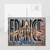 パリ, フランス ポストカード (正面/裏面)
