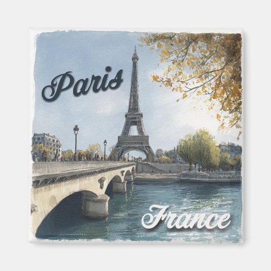 パリ フランス マグネット (正面)