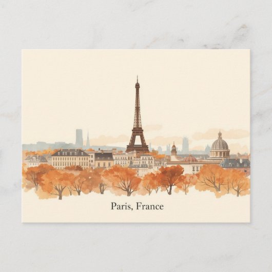 パリ フランス モダンボヘミアン旅行 ポストカード (正面)