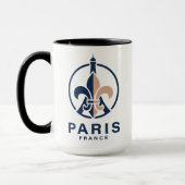 パリ フランス ヨーロッパ マグカップ (左)