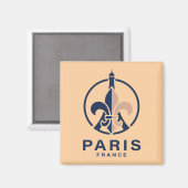 パリ フランス ヨーロッパ マグネット (正面/裏面)