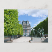 パリ。フランス.ルーブル ポストカード (正面)